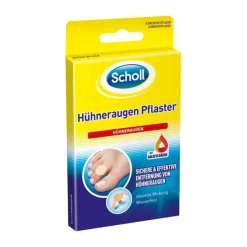 Scholl Hühneraugen Pflaster, 4 St