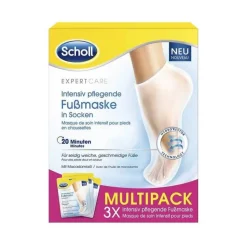 Scholl intensiv pflegende Fußmaske in Socken, 3X2 St