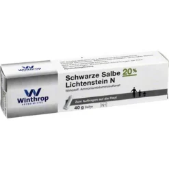 Winthrop Schwarze Salbe 20% Lichtenst, 40 g> Arzneimittel Gegen Ekzeme & Entzündungen