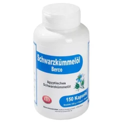Schwarzkümmelöl Berco Kapseln, 150 St