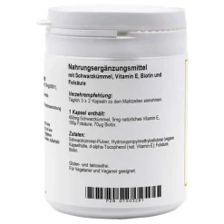 Schwarzkümmelöl Plus 5 Kapseln, 200 St><noscript><img width=