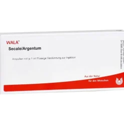 Wala Secale Argentum Ampullen, 10X1 ml> Für Die Frau