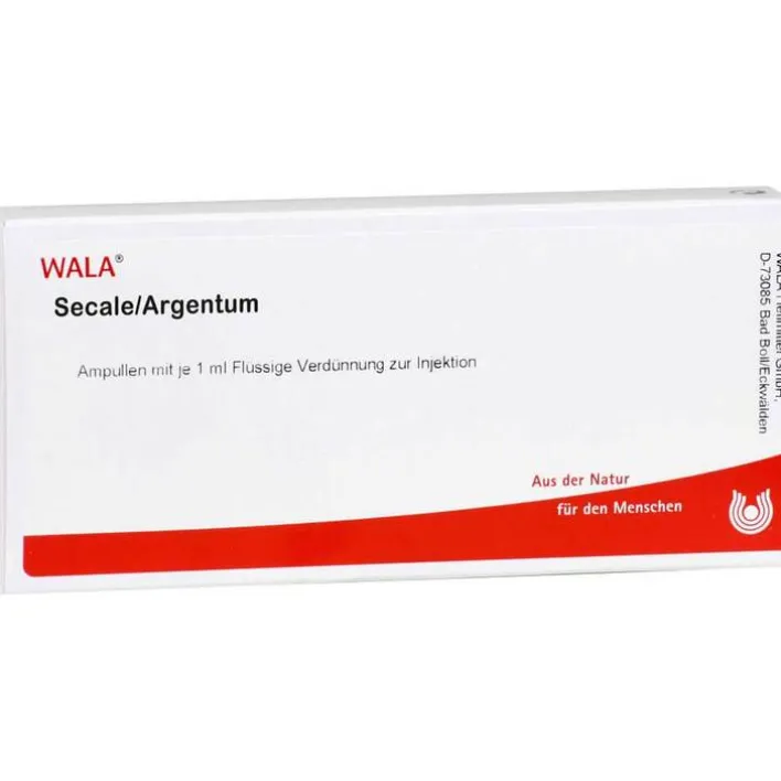 Wala Secale Argentum Ampullen, 10X1 ml> Für Die Frau