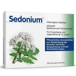 Sedonium überzogene Tabletten, 50 St