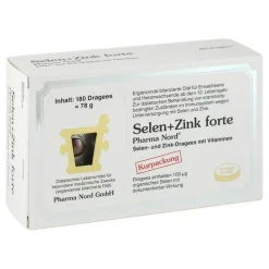 Selen + Zink Pharma Nord Dragees, 180 St