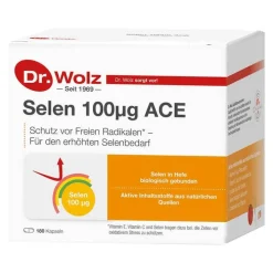 Dr. Wolz Selen ACE 100 µg 180 Tage Kapseln, 180 St> Selen