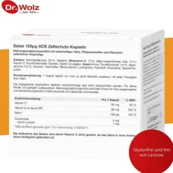 Dr. Wolz Selen ACE 100 µg 180 Tage Kapseln, 180 St><noscript><img width=