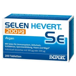 Selen Hevert 200 µg Tabletten, 200 St