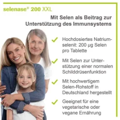 Biosyn Selenase 200 XXL Tabletten, 90 St> Selen