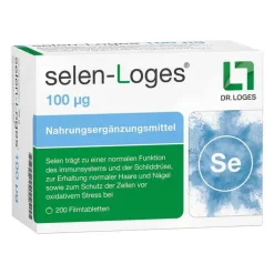 Dr. Loges Selen-Loges 100 µg Filmtabletten, 200 St> Selen
