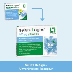 Dr. Loges Selen-Loges 200 µg pflanzlich Filmtabletten, 60 St> Selen