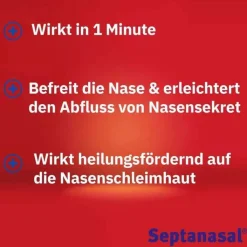 Septanasal® für Kinder 0,5 mg/ml+50 mg/ml Nasenspray, 10 ml