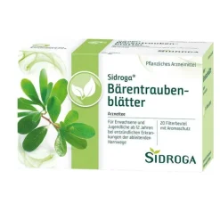 Sidroga ® Bärentraubenblätter Filterbeutel, 20X2.0 g> Blasentee|Blasenentzündung Medikamente