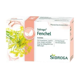 Sidroga ® Fenchel Filterbeutel, 20X2.0 g> Medikamente Gegen Blähungen|Magentee