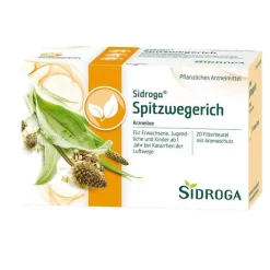 Sidroga ® Spitzwegerich Filterbeutel, 20X1.4 g> Zahnfleischentzündung Medikamente|Hustenstiller