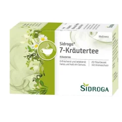 Sidroga Wellness 7-Kräutertee Filterbeutel, 20X2.0 g> Kräutertee