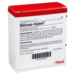 Injeel Silicea Ampullen, 10 St> Heel