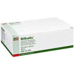 Silkafix Heftpflaster 9,2mx2,5cm, 12 St