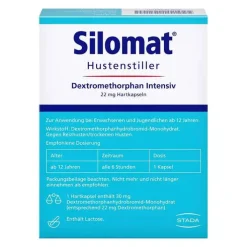 Silomat Hustenstiller Dextromethorphan Intensiv gegen Reizhusten, 12 St