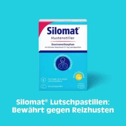 Silomat Hustenstiller DMP Zitrone Lutschpastillen, 20 St