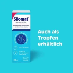 Silomat Hustenstiller Pentoxyverin 1,35 mg / ml Saft, 100 ml