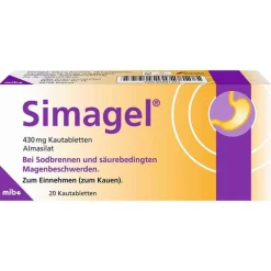 Simagel Kautabletten, 20 St