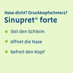 Sinupret forte überzogene Tabletten, 20 St> Schnupfen & Nasennebenhöhlen