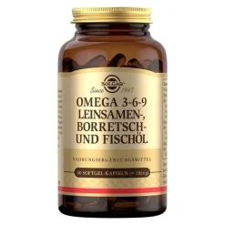Solgar Omega 3 - 6 - 9 Kapseln, 60 St