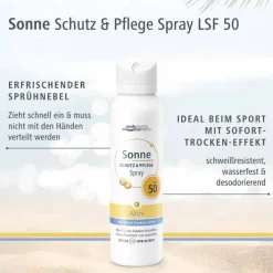 Medipharma Cosmetics Sonne Schutz & Pflege Aktiv Aerosol-Spray LSF 50, 150 ml><noscript><img width=