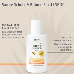 Sonne Schutz & Pflege Fluid ultraleicht LSF 30, 50 ml