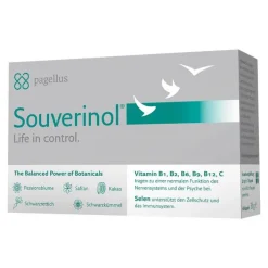Pagellus Souverinol Innere Ruhe pflanzliche Balance Kapseln, 60 St> Hirnleistung & Nerven