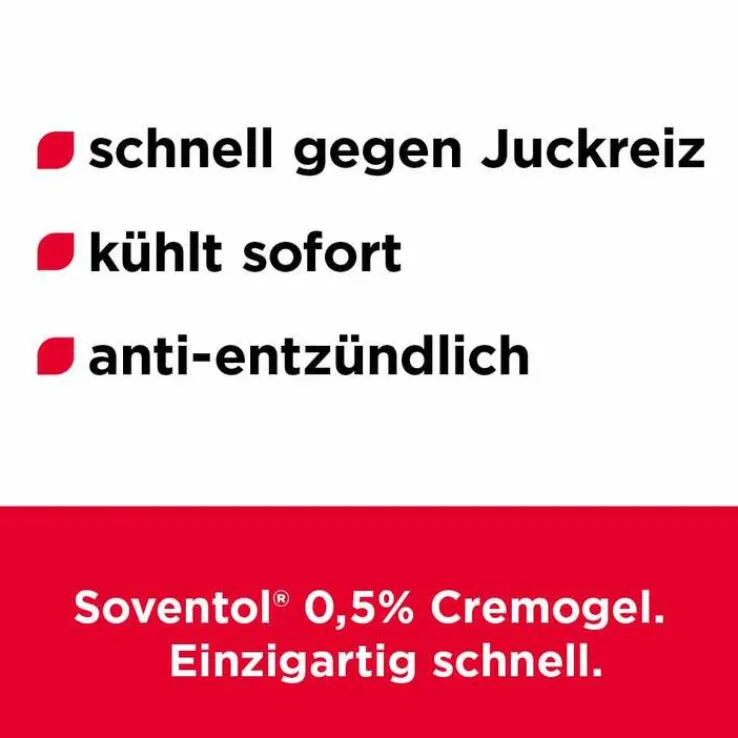 Soventol® HydroCortisonacetat 0,5% Cremogel bei Hautentzündungen, 30 g