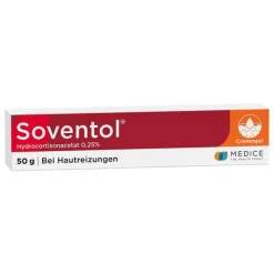 Soventol ® Hydrocortisonacetat 0,25% Cremogel bei Hautentzündungen, 50 g> Mittel Gegen Sonnenbrand|Allergie Medikamente