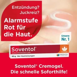 Soventol ® Hydrocortisonacetat 0,25% Cremogel bei Hautentzündungen, 50 g><noscript><img width=