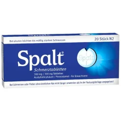 Spalt ® Schmerztabletten, 20 St> Paracetamol|Kopfschmerztabletten