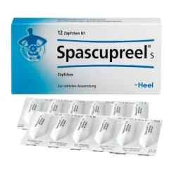 Spascupreel S Suppositorien, 12 St> Heel