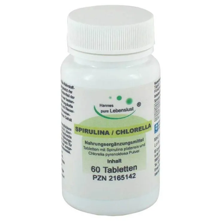 Spirulina + Chlorella Tabletten, 60 St