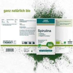 Spirulina 500 mg Bio Naturland Tabletten, 240 St