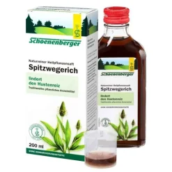 Schoenenberger Spitzwegerichsaft HPS, 3X200 ml> Sonstige Bio Produkte