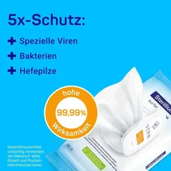 Sterillium surface wipes Oberflächendesinfektion, 60 St