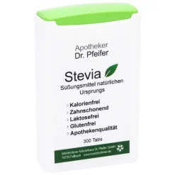 Stevia Dr. Pfeifer Tabs, 300 St> Süßungsmittel