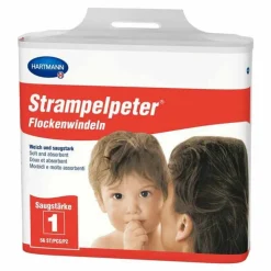 Strampelpeter Flockenwindeln Saugstärke 1, 56 St> Windeln & Zubehör