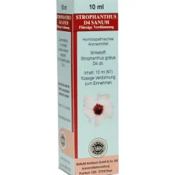 Sanum Strophanthus D 4 Tropf, 10 ml> Sanum Kehlbeck