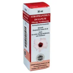 Strophanthus D 4 Sanum Tropf, 30 ml