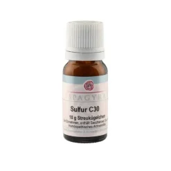 Sulfur C30 Globuli, 10 g> S|S