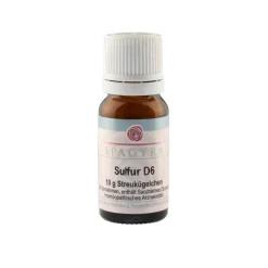 Sulfur D 6 Globuli, 10 g