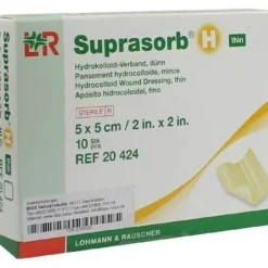 Suprasorb H Hydrokolloidverband 5x5cm dünn, 10 St> Wundverband