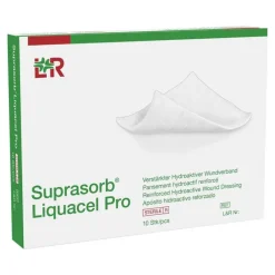 Suprasorb Liquacel Pro 15x15 cm Kompressen, 5 St