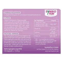Symbiofem Menopause Kapseln, 30 St> Wechseljahre