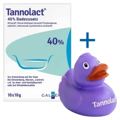 Tannolact Badezusatz, 10X10 g